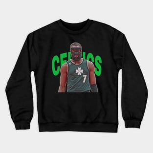 Jaylen Brown masked up Crewneck Sweatshirt